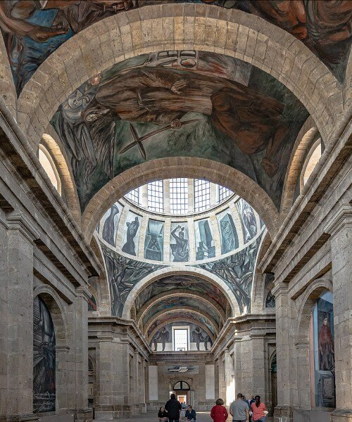 danica o. kus captures josé clemente orozco's historic murals at mexico's cabañas museum