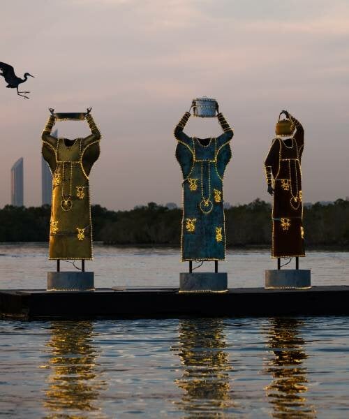 public installations illuminate abu dhabi's archipelagos for inaugural manar exhibition